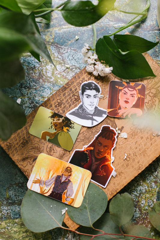 ACOTAR Character Sticker Bundle